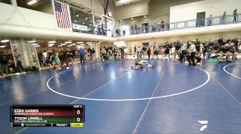 54-58 lbs Round 2 - Tyson Linnell, Stallions Wrestling Club vs Ezra Harris, Sanderson Wrestling Academy
