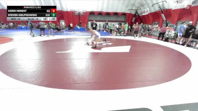 165 lbs Finals (2 Team) - Steven Kielpikowski, Team Blue vs Aiden Herbst, Team Red