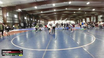 71 lbs Champ. Round 1 - Taysom Jensen, Gunnison Valley vs Rafe Price, Shootbox Wrestling Club