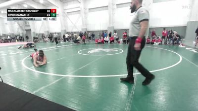 190 lbs Champ. Round 2 - Kevin Camacho, American Leadership Academy vs McCallister Crowley, Union