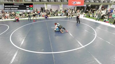 Junior Girls - 135 lbs Cons. Round 4 - Brooklyn Whited, Southeast Ohio Wrestling Club vs Shelby Prather, Team Idaho Wrestling Club