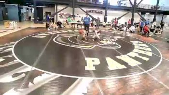 80 lbs Rr Rnd 4 - Charlie Strezo, Lincolnway Wrestling Club vs Alexander Ponce, Stray Dawgs