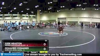 106 lbs Quarters & Wb (16 Team) - Jude Heaston, Indiana Smackdown Black vs Mohamed Mohamed, Nebraska Beach Bums