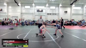 100 lbs Round 5 (10 Team) - Daniel Casey, Team Diamond Fish vs Curtis Cubbage, 84 Athletes