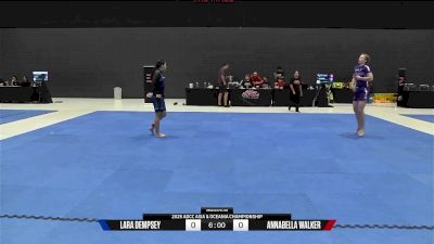 Annabella Walker vs Lara Dempsey 2025 ADCC Asia & Oceania Championship