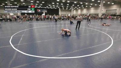 98 lbs Cons. Rd Of 16 - Ryder Hoffman, Immortal Athletics WC vs Holden Baker, BTWC
