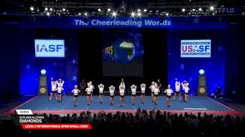 Outlaws Allstars - Diamonds [2025 L5 International Open Small Coed Semis] 2025 The Cheerleading Worlds