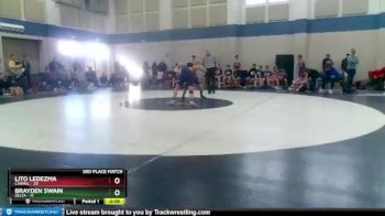 125 lbs Placement (4 Team) - Lito Ledezma, Carmel vs Brayden Swain, Delta