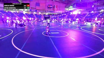 101 lbs Consi Of 8 #1 - Amelia Burns, Unattached vs Jayde Sandoval, 806 Takedown Wreslting