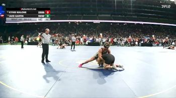 D3-215 lbs Cons. Round 1 - Jake Gartin, Pontiac Notre Dame Prep vs Kyhis Malone, Corunna