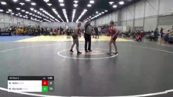 150 lbs Rr Rnd 4 - Millie Azlin, Sooners Crimson vs Madison Byroads, Cowgirls Black