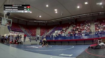 138 lbs Cons. Round 3 - Brandon Garcia, Oxford High School vs Boston Luevano, Pontotoc City