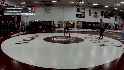 165 lbs Cons. Round 3 - Toren Vandenbush, Msoe vs Logan Thorsten, St. Johns (mn)