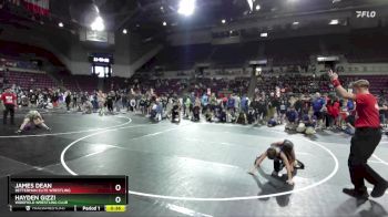 78 lbs Semifinal - Hayden Gizzi, Widefield Wrestling Club vs James Dean, Betterman Elite Wrestling