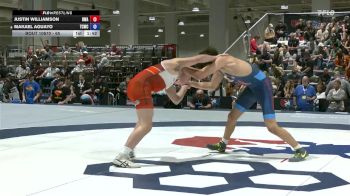 65 lbs Cons. Round 4 - Justin Williamson, Region Wrestling Academy vs Makael Aguayo, Team Champs Wrestling Club