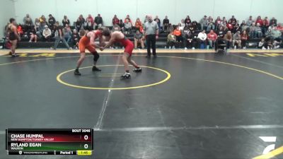 JV-11 lbs Round 2 - Chase Humpal, New Hampton/Turkey Valley vs Ryland Egan, Waukon