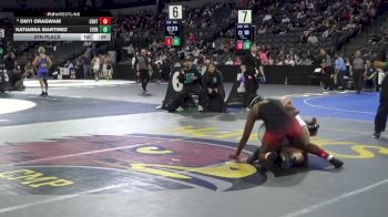 190 lbs 5th Place - Onyi Oragwam, Centennial (CS) vs Katianna Martinez, Evergreen Valley (CC)