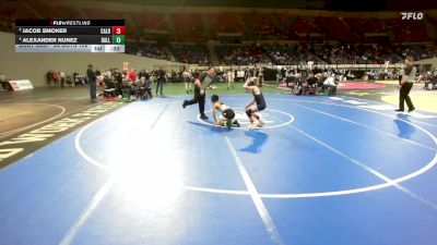 5A Boys 106 lbs Cons. Semi - Jacob Smoker, Caldera Boys vs Alexander Nunez, Dallas Boys