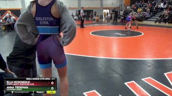 J-1 lbs Round 3 - Anna Tiedeman, Hammerin Hawks vs Ella McGonegle, North Liberty Wrestling Club