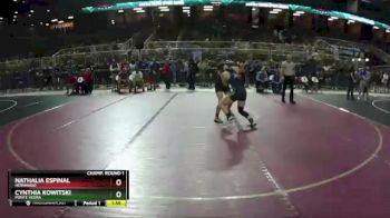 110 lbs Champ. Round 1 - Cynthia Kowitski, Ponte Vedra vs Nathalia Espinal, Hernando