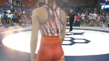 100 lbs Quarters - Riley Karwowski, PA vs Cameron Hodge, CO