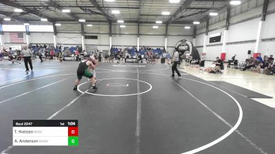 190 lbs Final - Trace Nielsen, Redskin Wrestling vs Alexander Anderson, Show Low
