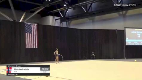 Alice Weinstein - Women's Group, ATHL - 2021 USA Gymnastics Championships