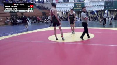 120 lbs Champ. Round 1 - Xavier Parham, Torrey Pines vs Maximus Yepis, Bonita Vista