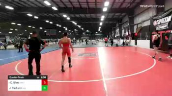 132 lbs Quarterfinal - CJ Shea, Southside Wrestling Club vs Jake Carlucci, New England Gold