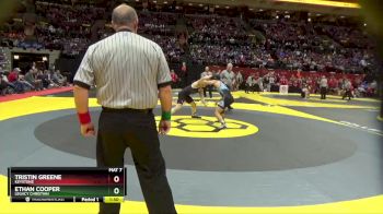 D3-157 lbs Semifinal - Tristin Greene, Keystone vs Ethan Cooper, Legacy Christian