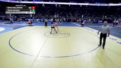 II-157 lbs Quarterfinal - Kevin Vasquez, Kings Park vs Bryce DellaPenta, Eden