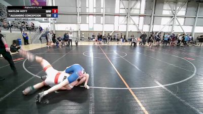 144 lbs Cons. Round 5 - Waylon Hoyt, NWWC vs Alejandro Concepcion, Thurston County Wrestling Club