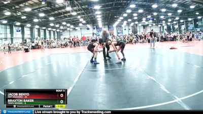 92 lbs Rd# 3 12:00pm Friday - Jacob Benyo, Mat Assassins vs Braxton Baker, Terps Demons