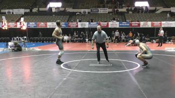 157 lbs Quarters & Wb (16 Team) - Tristin Thresher, Western Branch vs Tanner Clark, Kellam