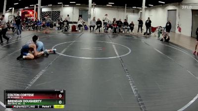 80 lbs Semis (4 Team) - Colton Cortese, PA Alliance vs Brendan Dougherty, Red Devil WC