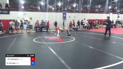 57 kg Quarterfinal - Max Gallagher, Pennsylvania RTC vs Roberto Estrada, Western Colorado Wrestling Club