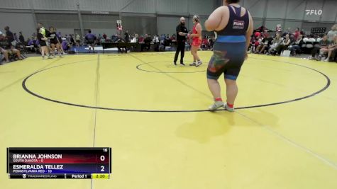 235 lbs Placement Matches (16 Team) - Eden Hach, South Dakota vs Kiara Vilanova-Medina, Pennsylvania Red