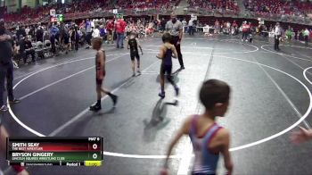 50 lbs Cons. Round 2 - Smith Seay, The Best Wrestler vs Bryson Gingery, Lincoln Squires Wrestling Club