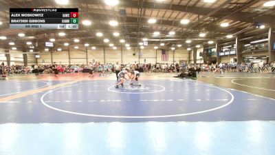 113 lbs Rr Rnd 1 - Alex Moskowitz, GAWC - HSB vs Brayden Gibbons, Hammer Wrestling Club - HSB