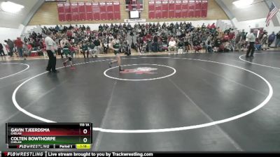 113 1A Semifinal - Gavin Tjeerdsma, Chelan vs Colten Bowthorpe, Chelan