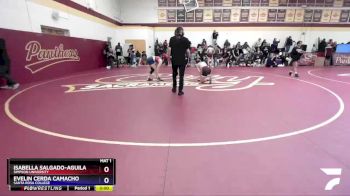 117 lbs Cons. Round 1 - Evelin Cerda Camacho, Santa Rosa College vs Isabella Salgado-Aguilar, Simpson University