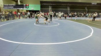 126 lbs Consi Of 32 #2 - Chase Hemphill, Crook County vs Ojani Sandez, De La Salle