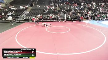 141 lbs Champ. Round 4 - Logan Bockenstedt, Springville High School vs Leonardo Duncan, Brighton Wrestling Club
