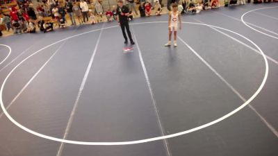 92 lbs Champ. Round 1 - Everett Priebe, MN Elite vs Camdon Thompson, GunSmoke Wrestling Club