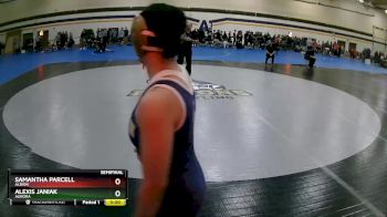 130 lbs Semifinal - Alexis Janiak, Aurora vs Samantha Parcell, Albion