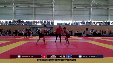 Dante Ciscar vs Bautista Antelo 2025 ADCC South American Championship