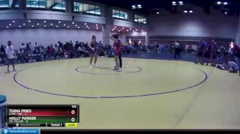 120 lbs Round 8 (10 Team) - Tiana Fries, CLWC / IWC vs Holly Parker, STL Yellow