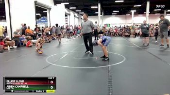 96 lbs Round 5 (6 Team) - Elliot Lloyd, Buffalo Valley WC vs Aiden Campbell, OMP