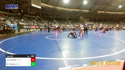 84 lbs Round Of 32 - Jace Brackett, Team Grand Valley Elite vs Manny Payne Jr, HURRICANE WRESTLING ACADEMY