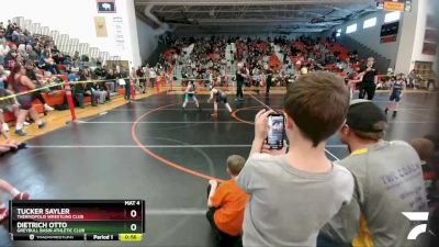 67-71 lbs Quarterfinal - Dietrich Otto, Greybull Basin Athletic Club vs Tucker Sayler, Thermopolis Wrestling Club